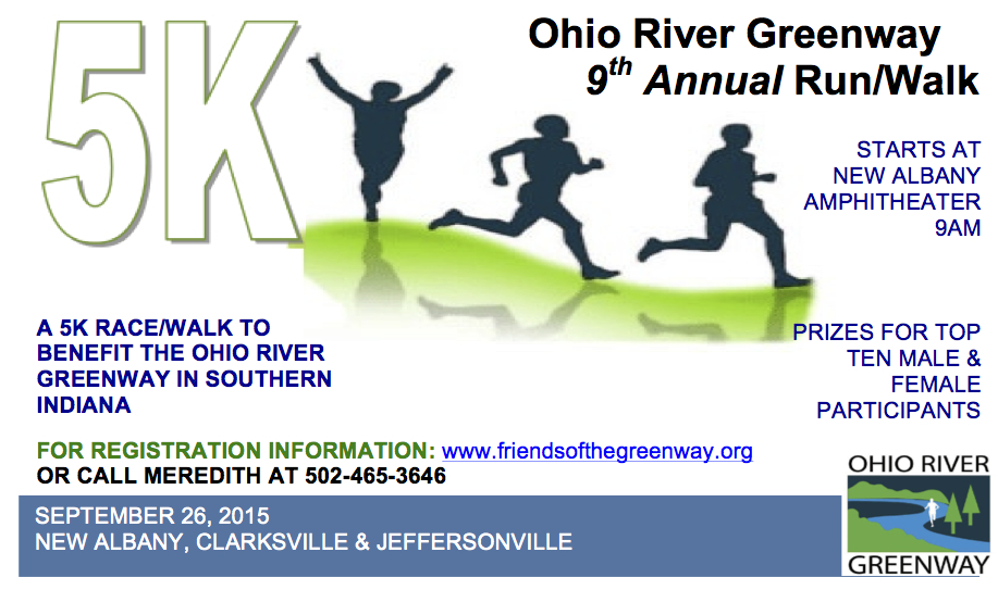 Wellness Coalition of Southern Indiana 9th Annual Greenway 5K Run/Walk